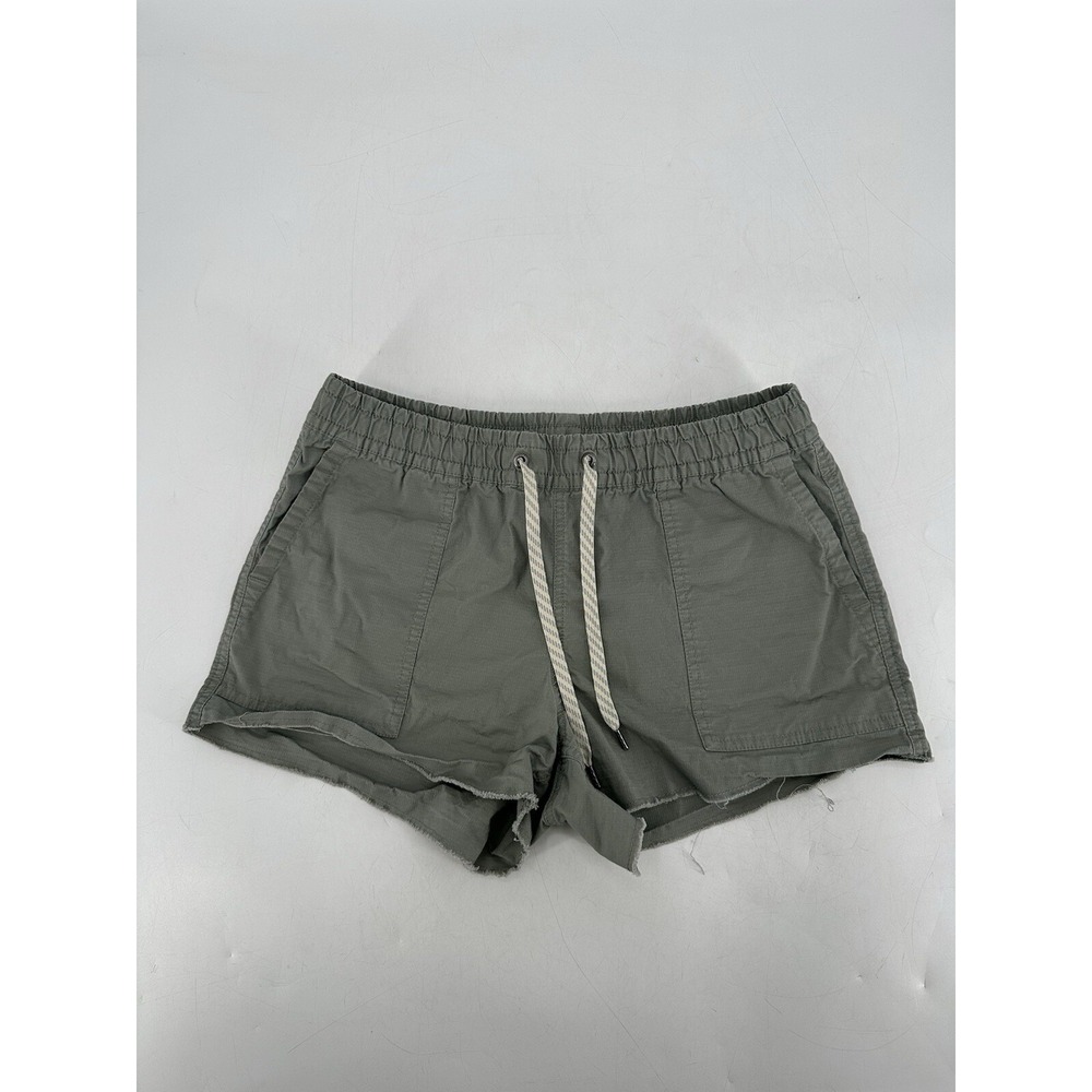 Vuori Ripstop Cut Off Athletic Performance Shorts Size Small Organic Cotton